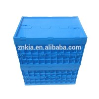 mesh style cargo & storage equipement plastic foldable storage crates