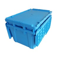 Logistic storage  plastic moving crates industrial storage bins