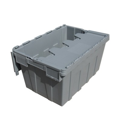 Clothes storage folding  plastic moving boxes with lids