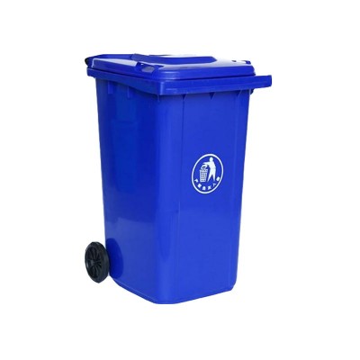 Public Trash Cans 100L Plastic Recycle Waste Bin