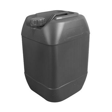 10l litre plastic hdpe black jerry can / waste can