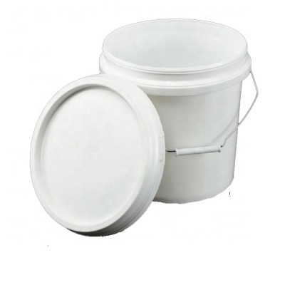 5 gallon or 20L  printed plastic bucket with lid