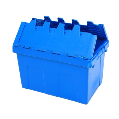 Competitive price industrial storage bins plastic moving boxes with lids